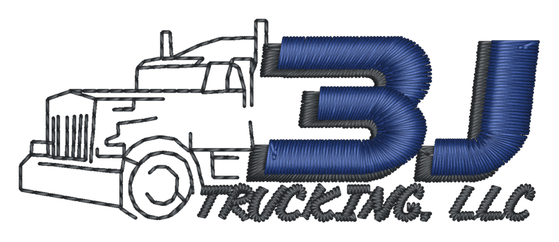 3J Trucking embroidered up to 6000 stitches