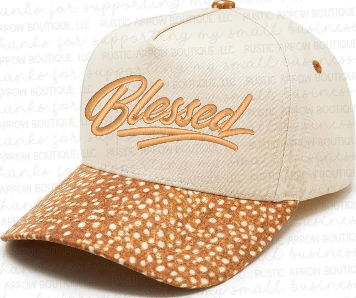 Blessed Embroidered Hat