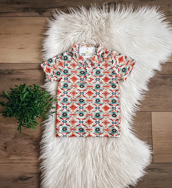 Aztec Polo by Case & Crew