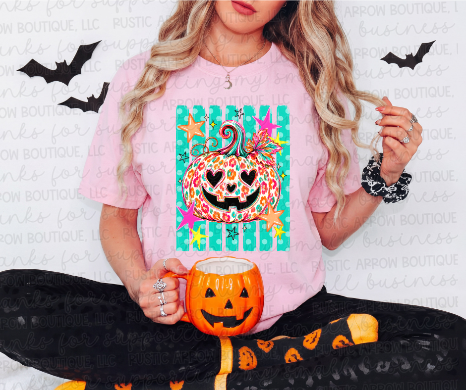 Bright Colored Pumpkin