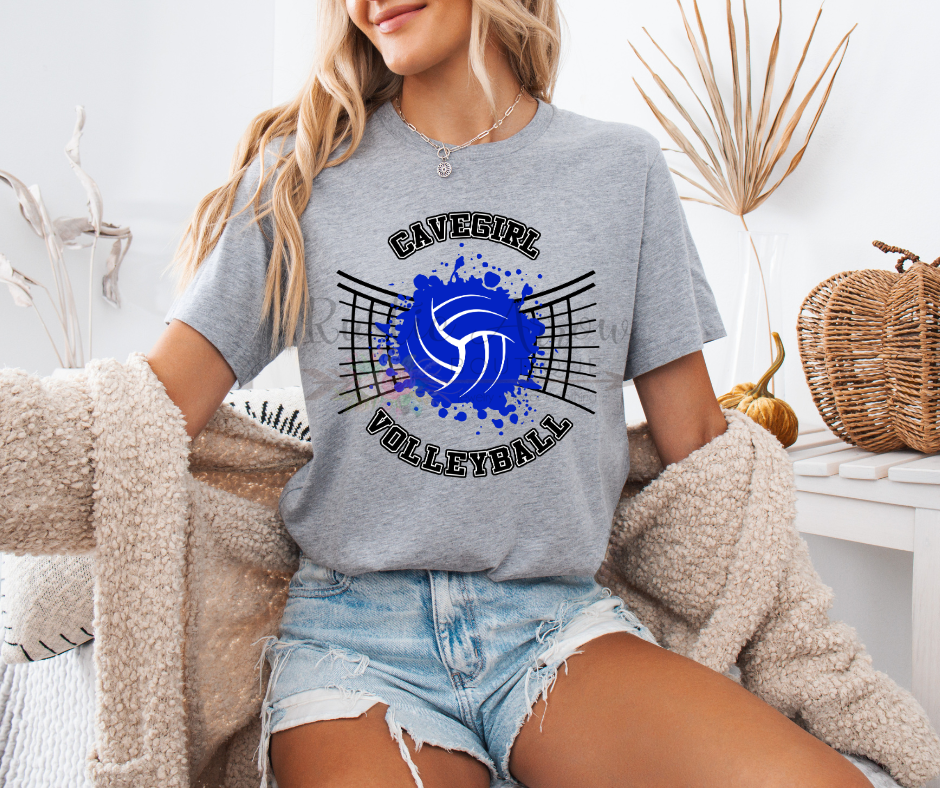 Cavegirl Volleyball