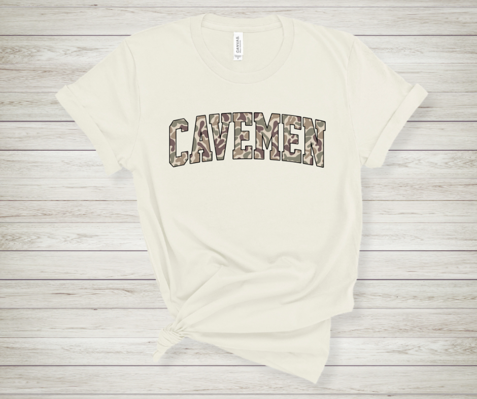 Cavemen Varsity Camo