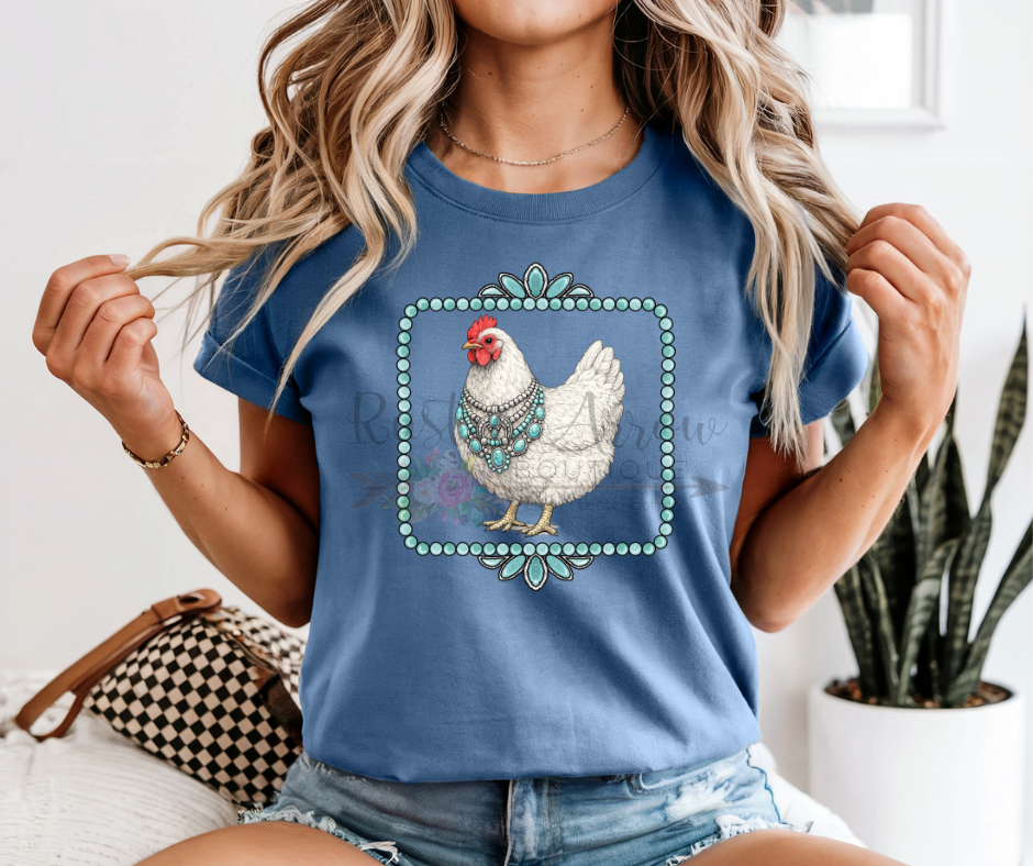 Chicken with Turquoise