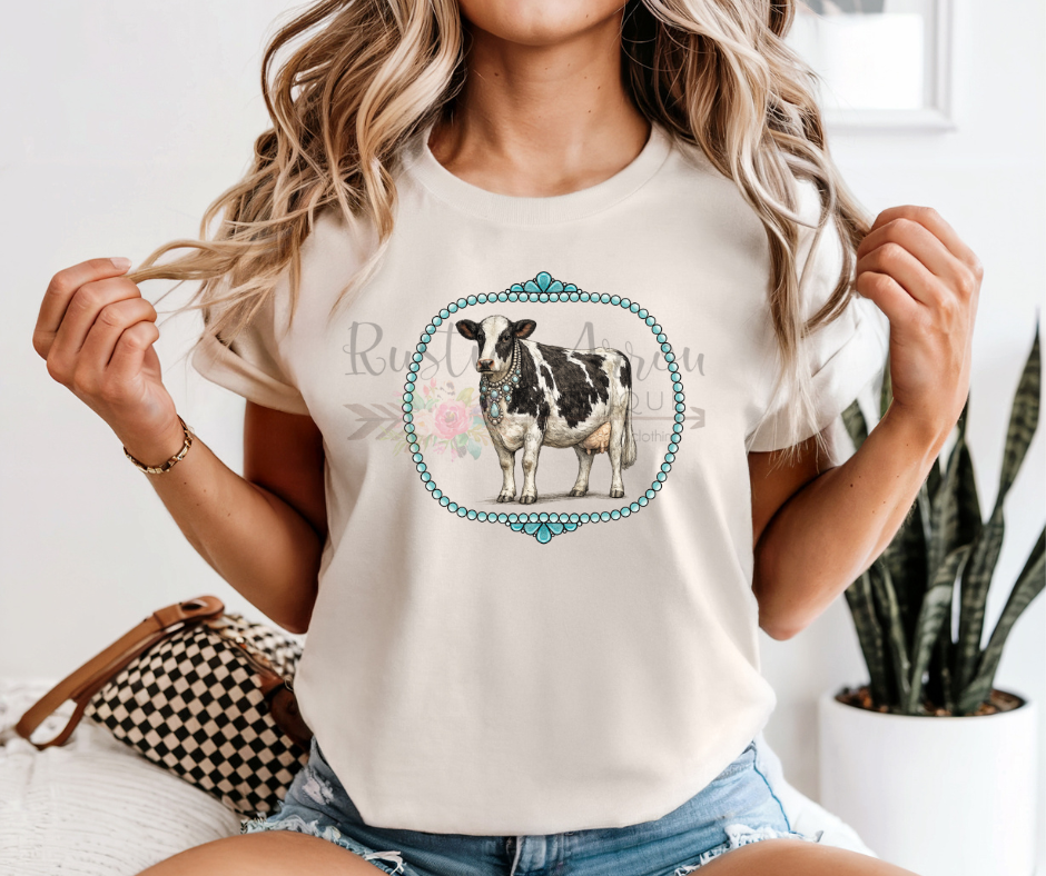 Dairy Heifer with Turquoise