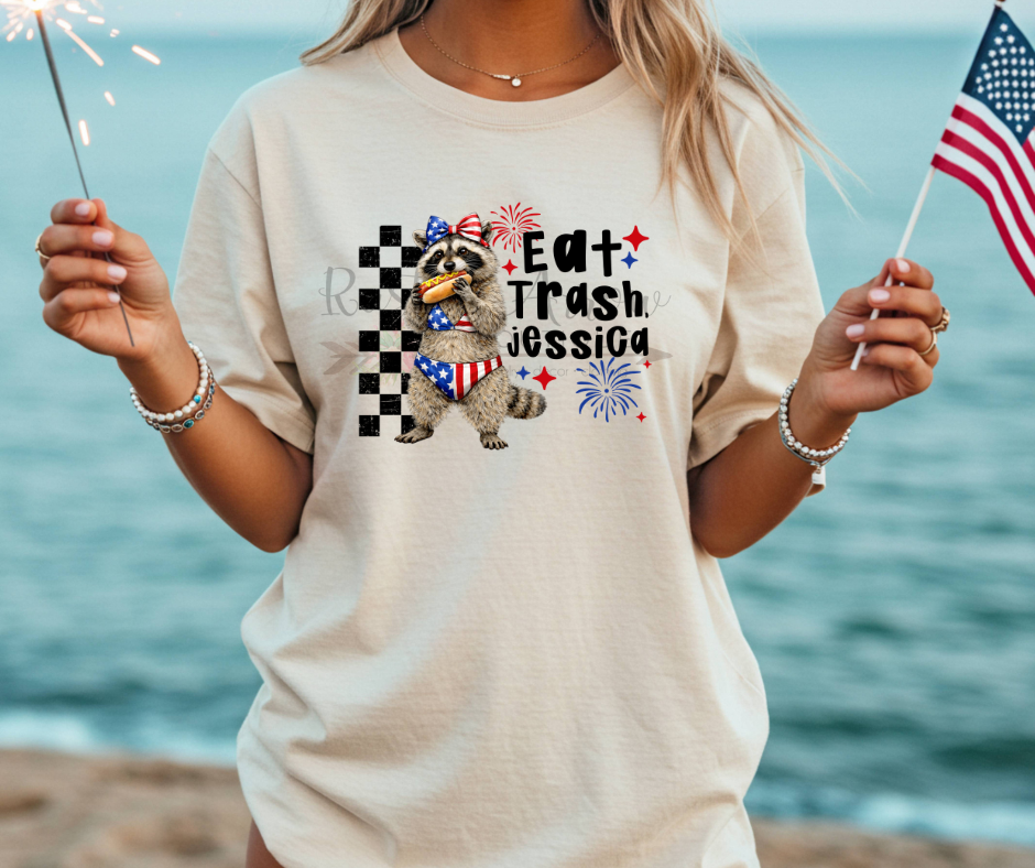 Eat Trash Jessica Raccoon