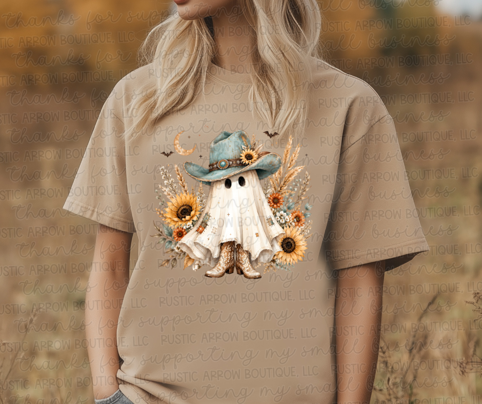 Fall Cowgirl Ghost