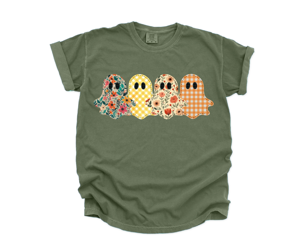 Floral Patchwork Ghost