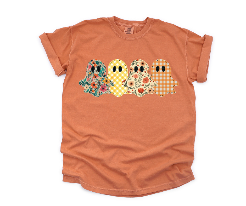 Floral Patchwork Ghost