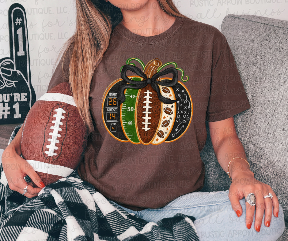 Football Pumpkin
