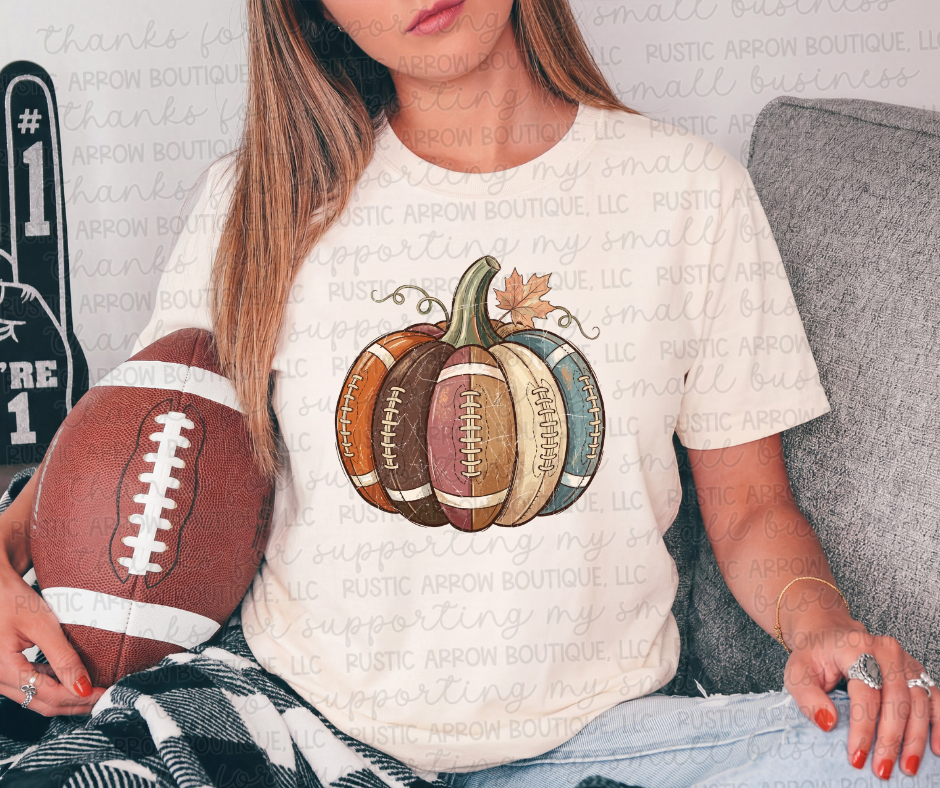Football Pumpkin