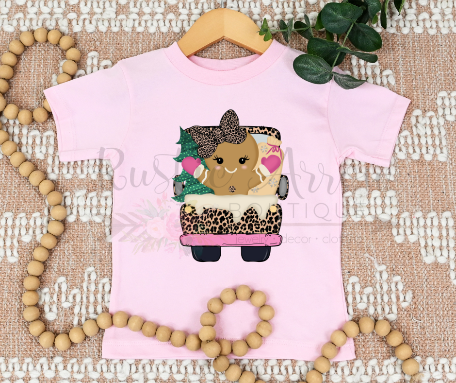 Gingerbread and Leopard Truck