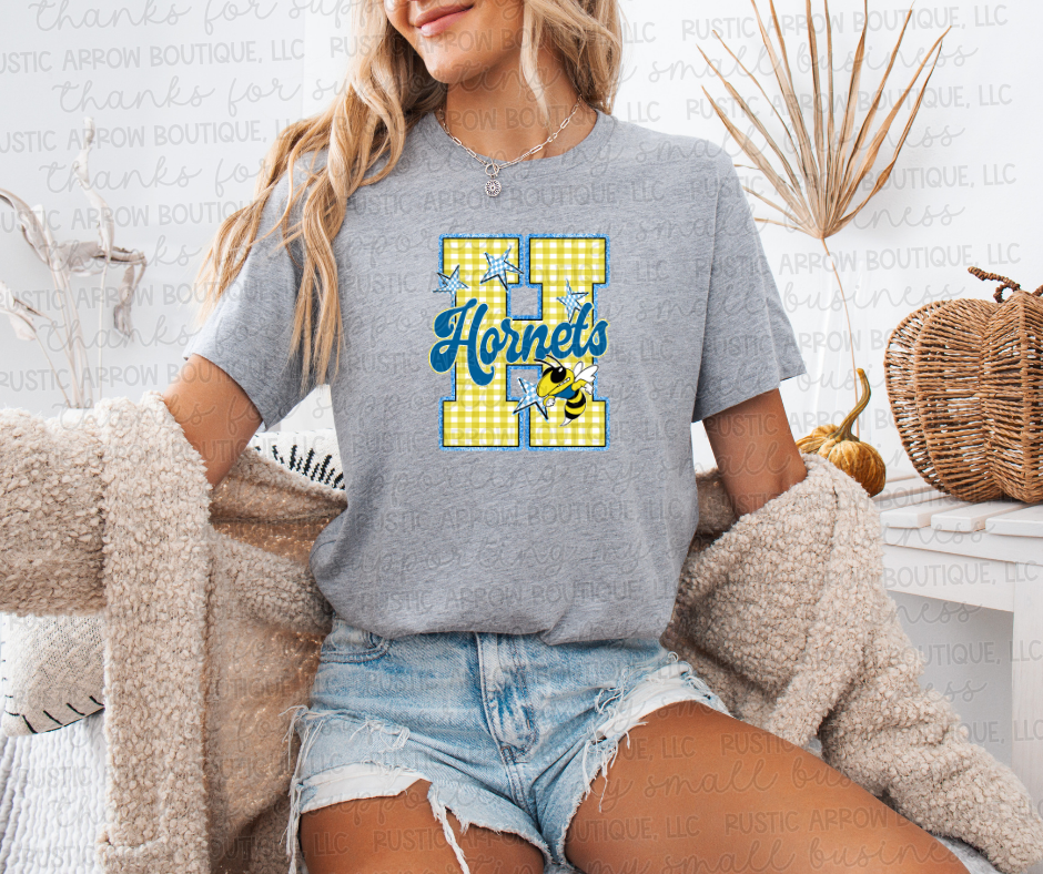 Gingham Riverside Hornets