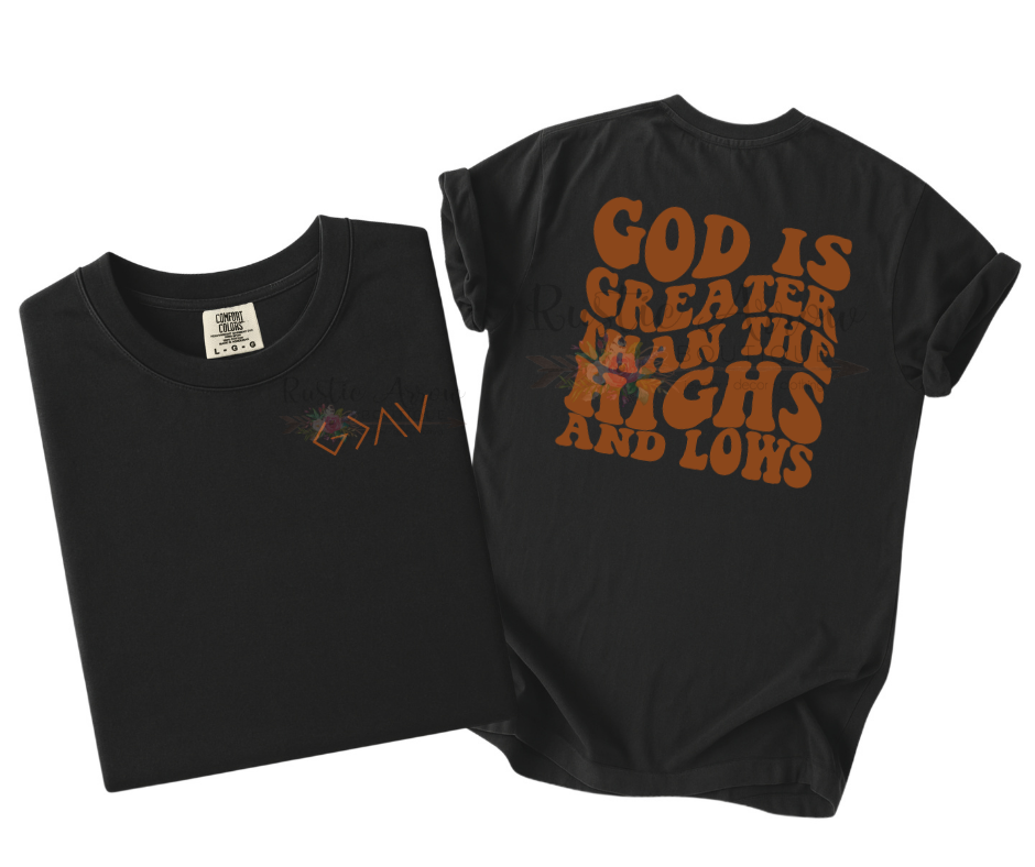 God is Greater than the Highs and Lows