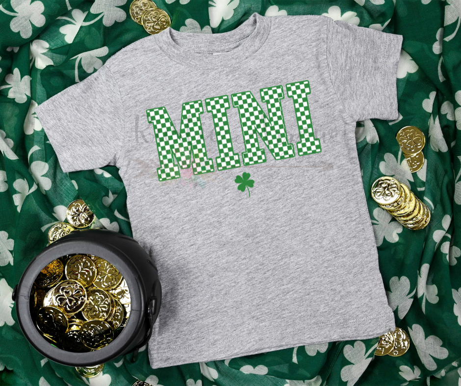 Green Checkered Mini