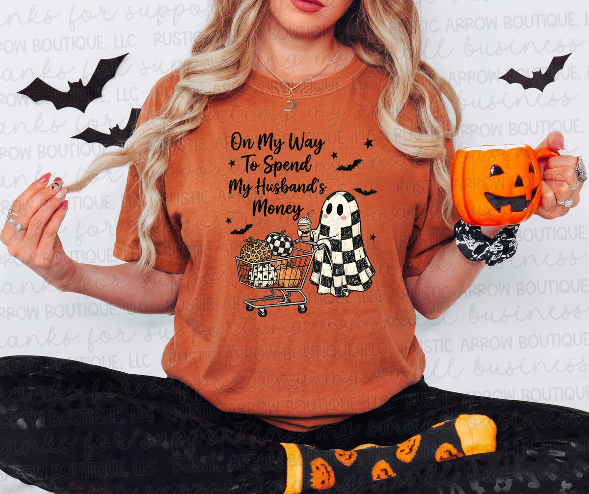Halloween On my Way to Spend my Husbands Money
