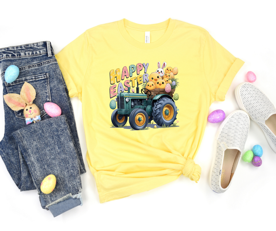Happy Easter Tractor