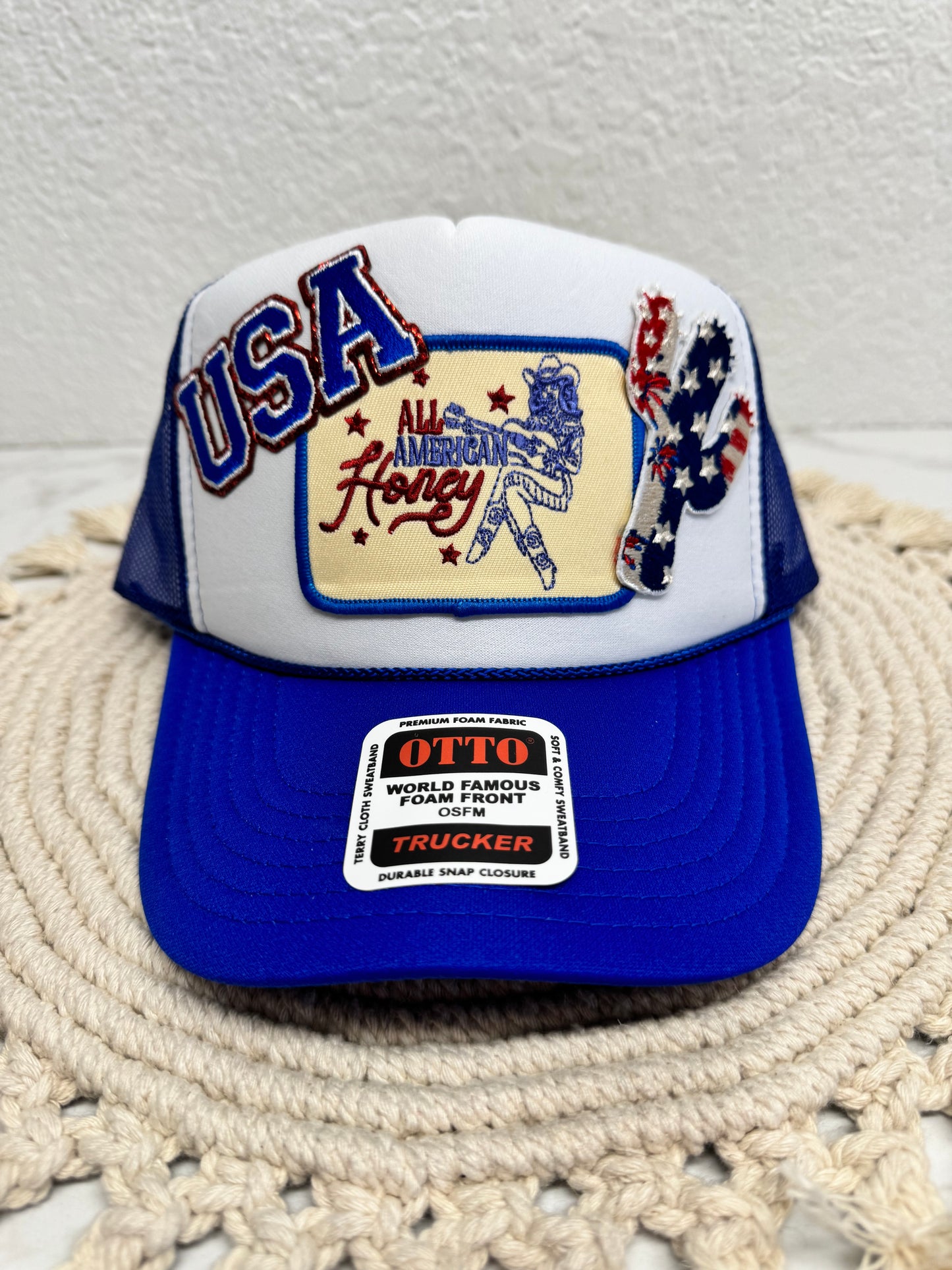 All American Honey USA Trucker Cap