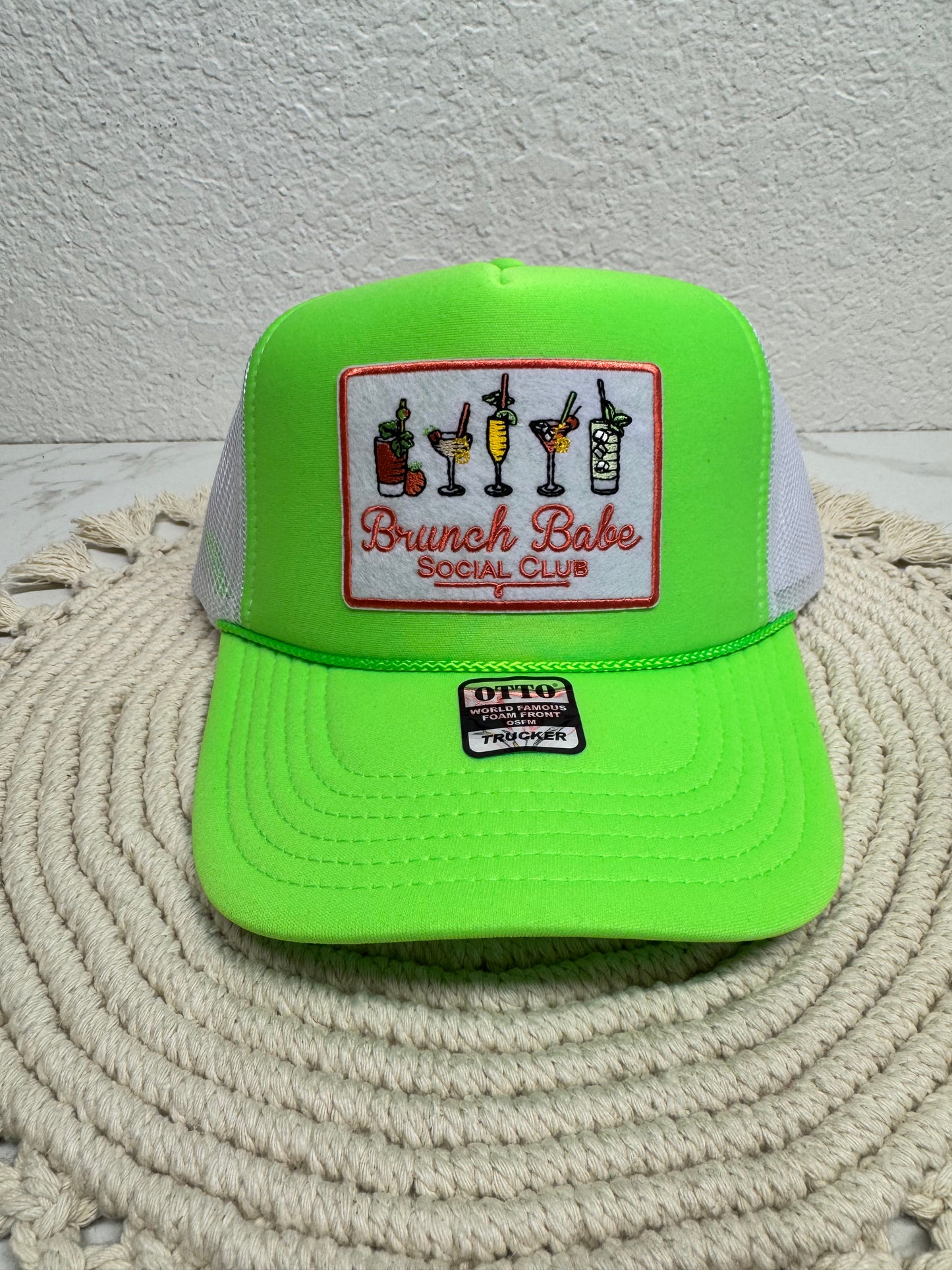 Brunch Babe Social Club Trucker Cap