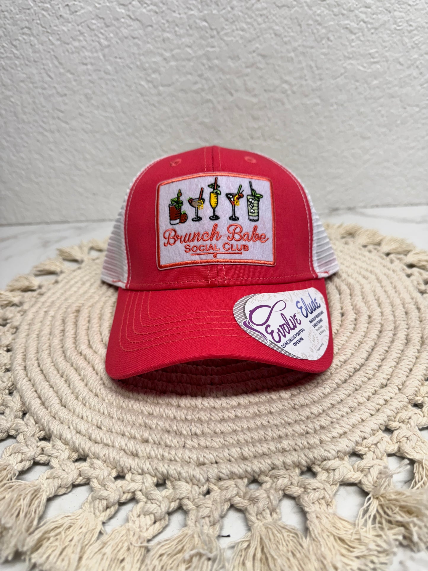 Brunch Babe Social Club Trucker Cap