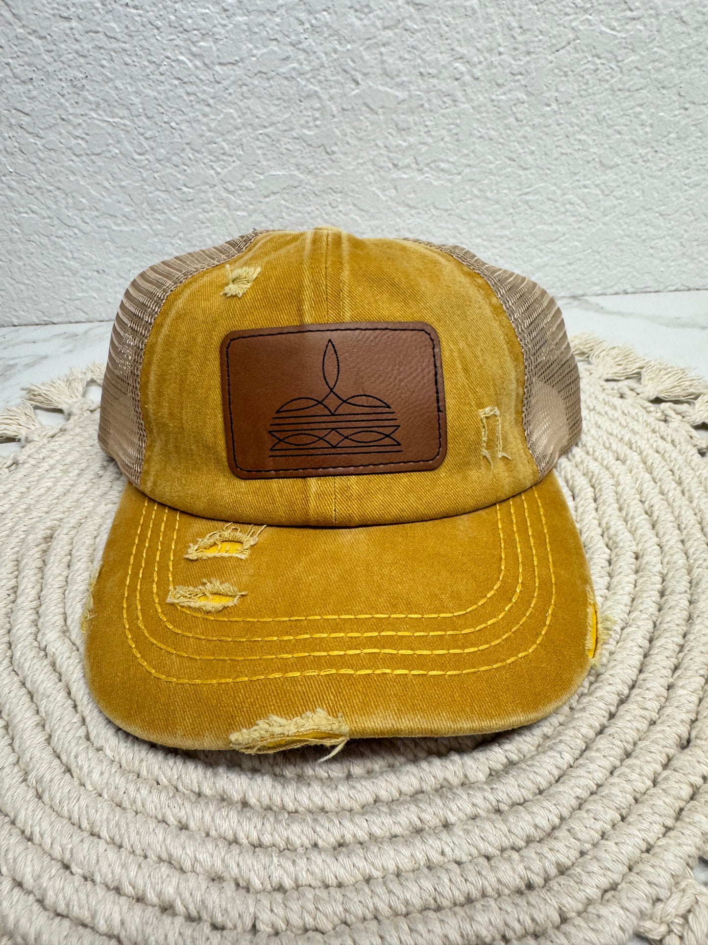 Boot Stitch Cap