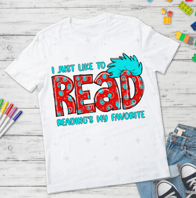 Just Like to Read Reading is my Favorite