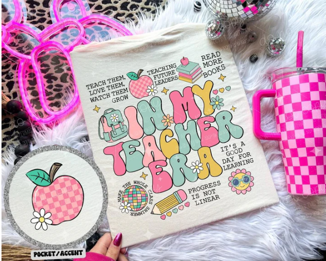 In my teacher era- Front & Back