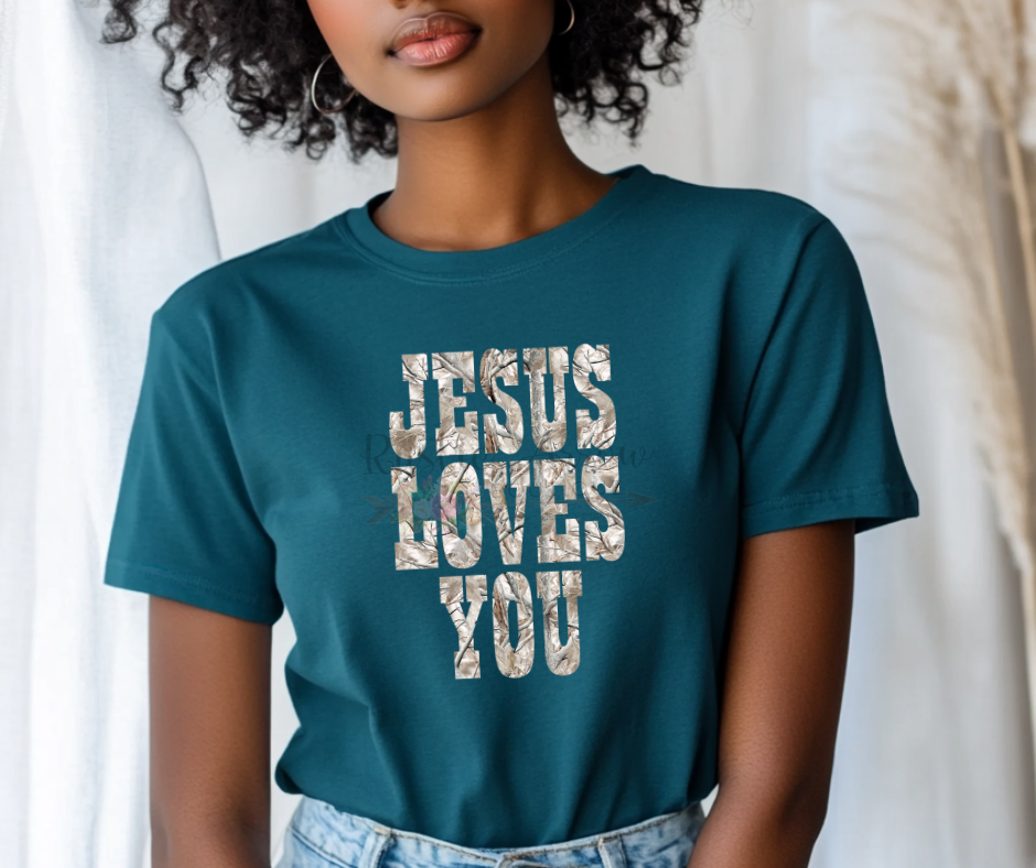 Jesus Loves You Camo
