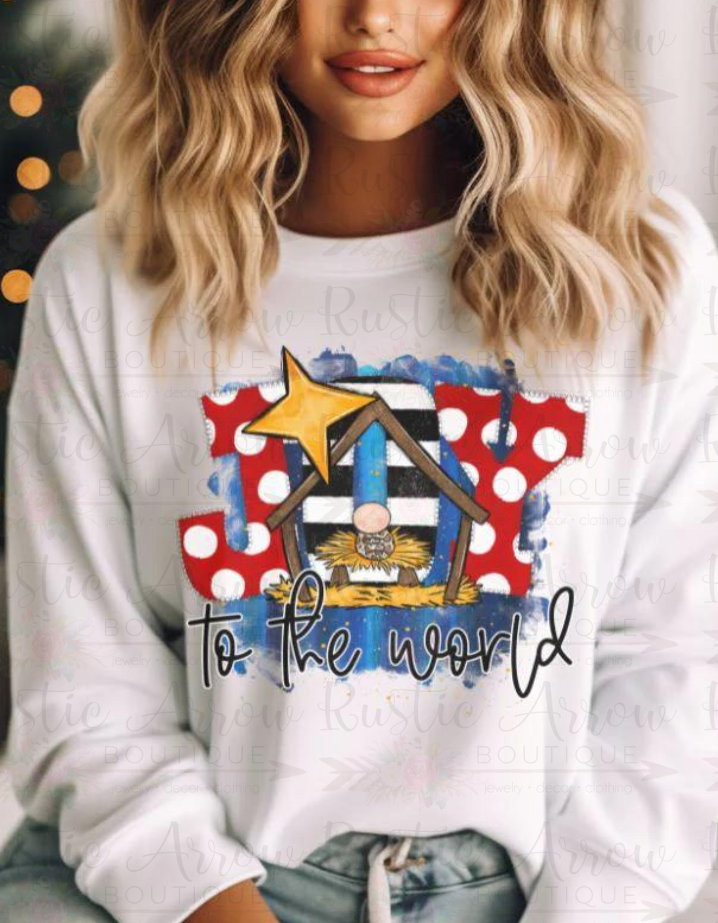 Joy to the World (polka dots)