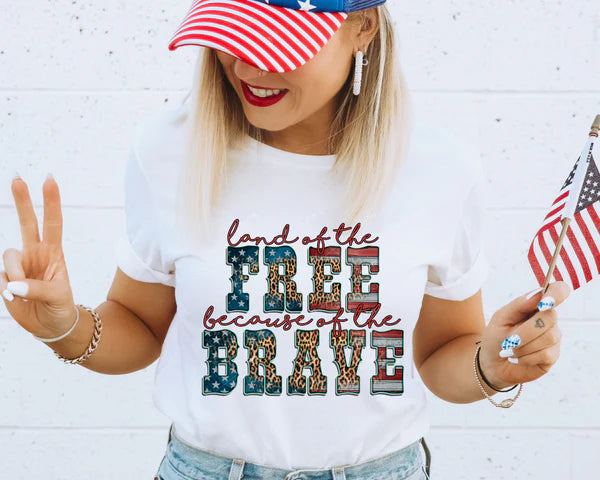 Land of the Free because of the Brave