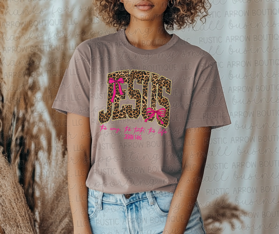 Leopard Jesus the Way the Truth the Life