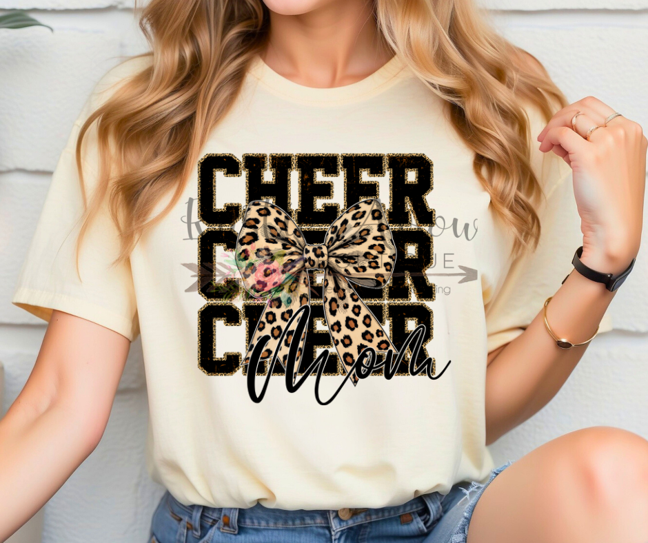 Leopard Cheer Mom