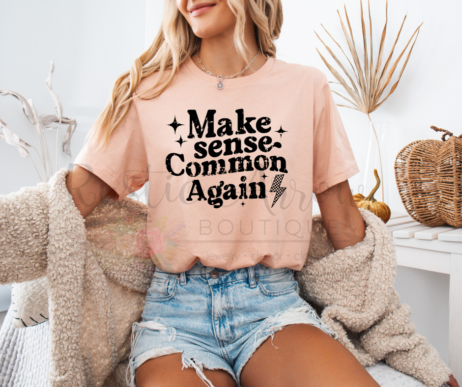 Make Sense Common Again