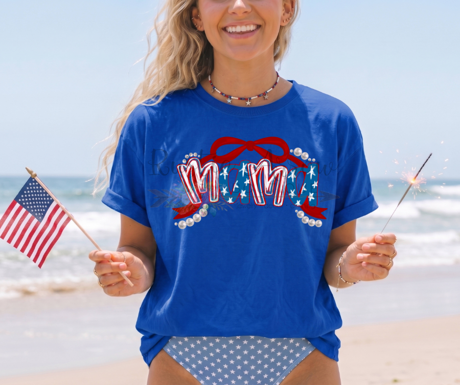 Mama USA with Pearls