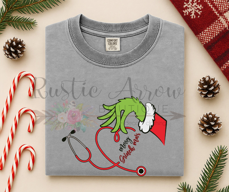 Merry Grinchmas Stethoscope