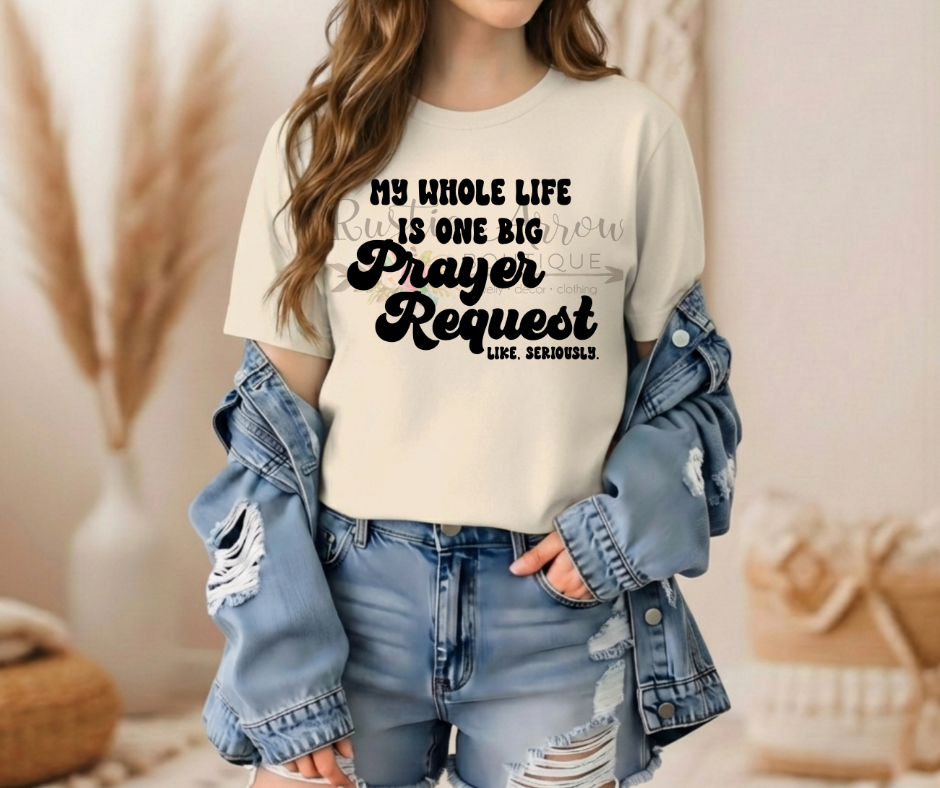 My Whole Life is One Big Prayer Request
