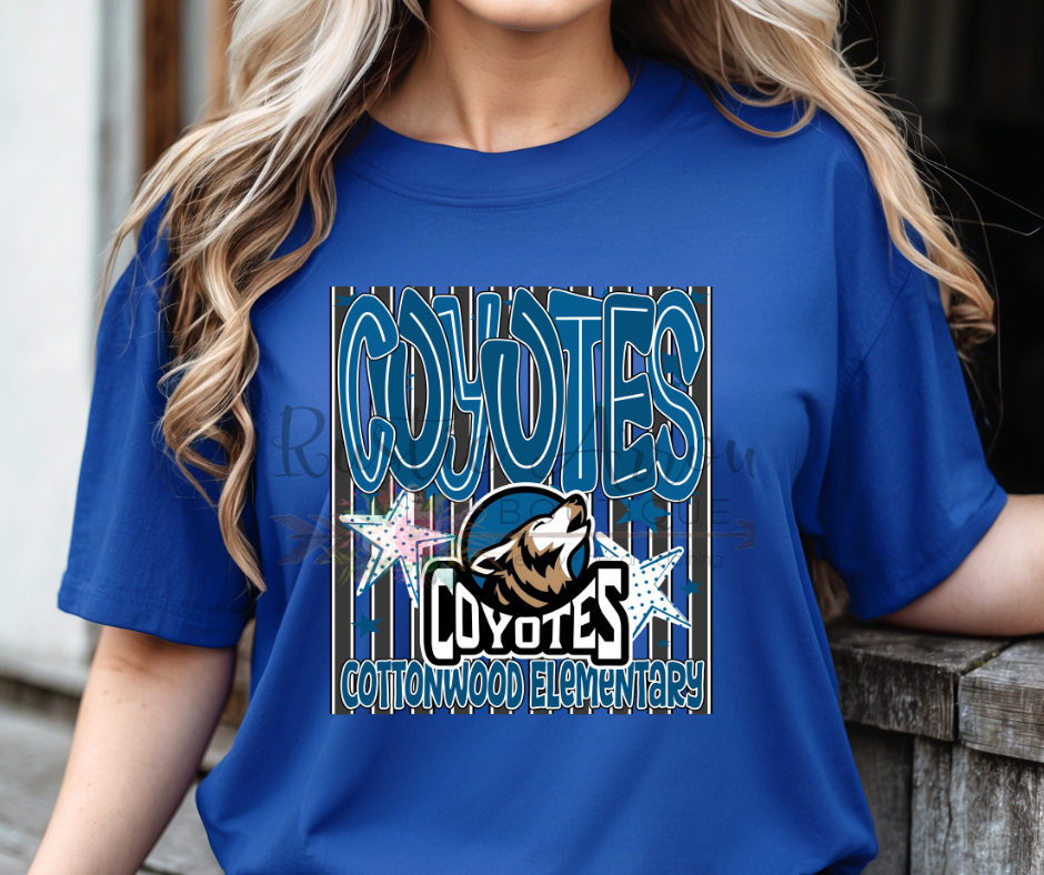 Neon Striped Cottonwood Coyotes