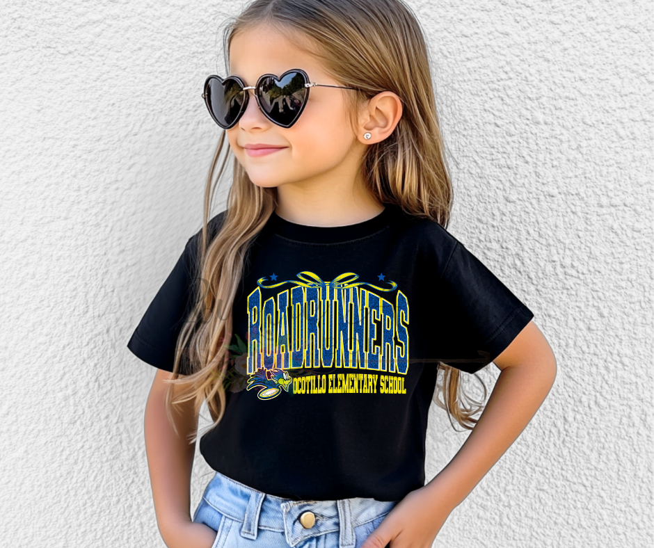 Ocotillo Elementary School Roadrunners with Bow