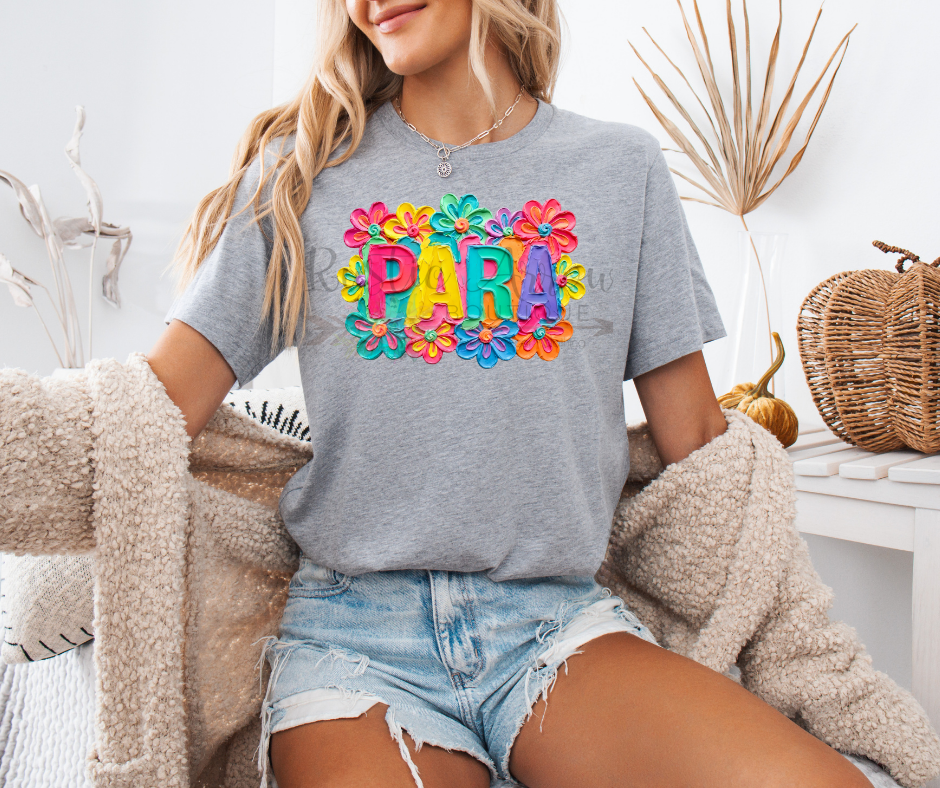 PARA Brushstrokes Flowers