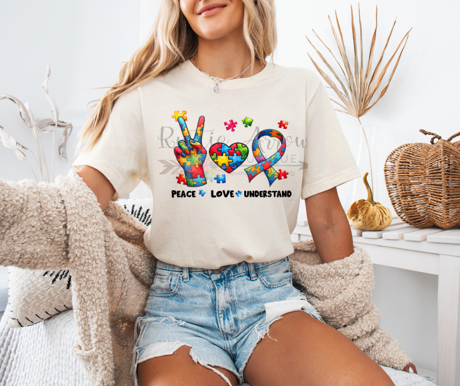 Peace Love Understand Autsim