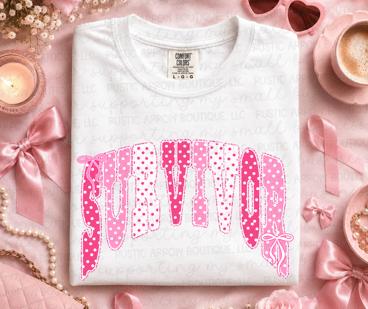 Pink Polka Dot Survivor