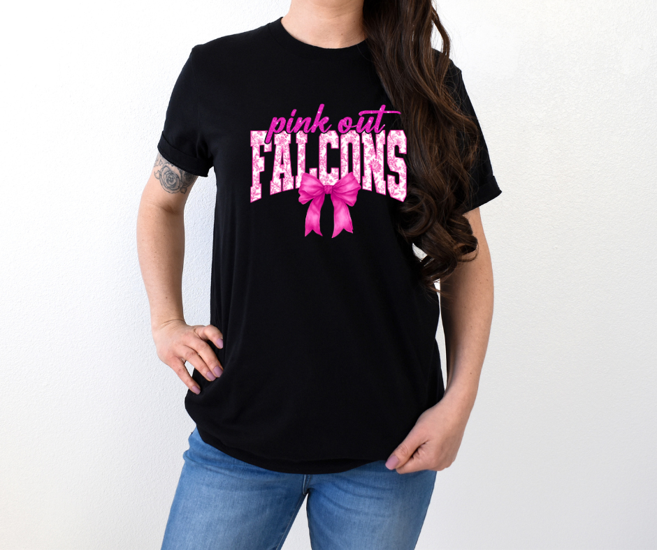 Floral Pink Out Falcons