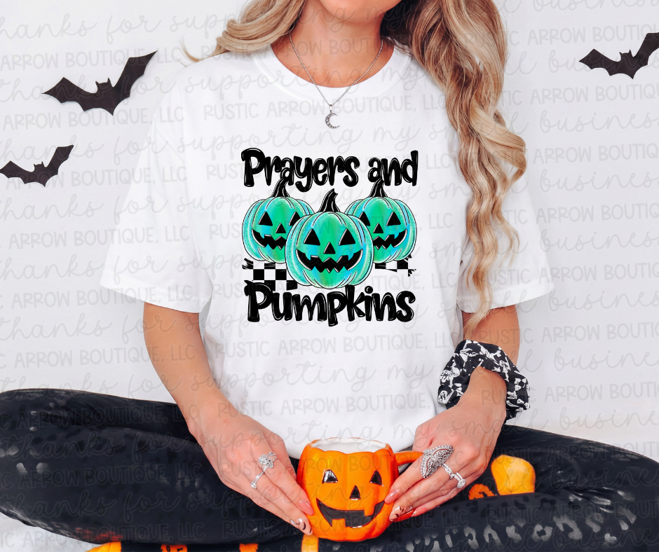 Prayers and Blue Pumpkins
