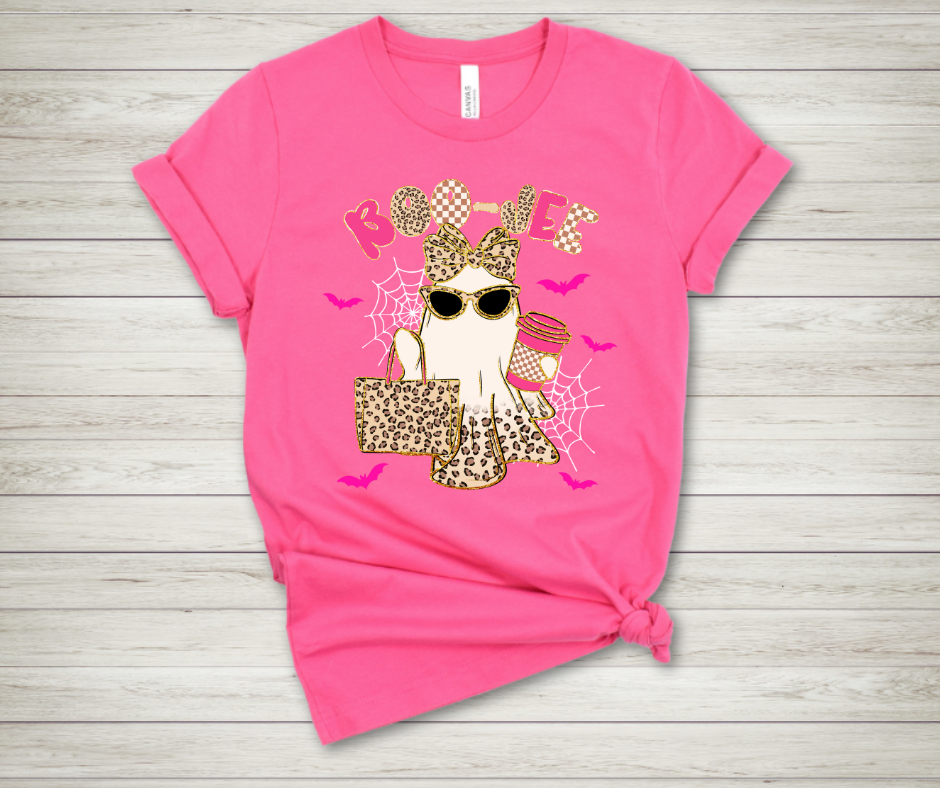 Boo Jee Leopard Ghost Pink