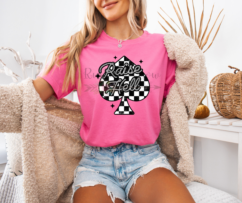 Raise Hell Checkered Spade