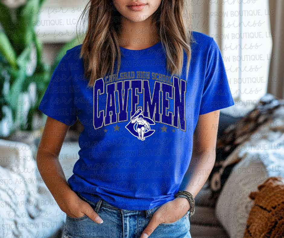 Retro Carlsbad Cavemen-Youth