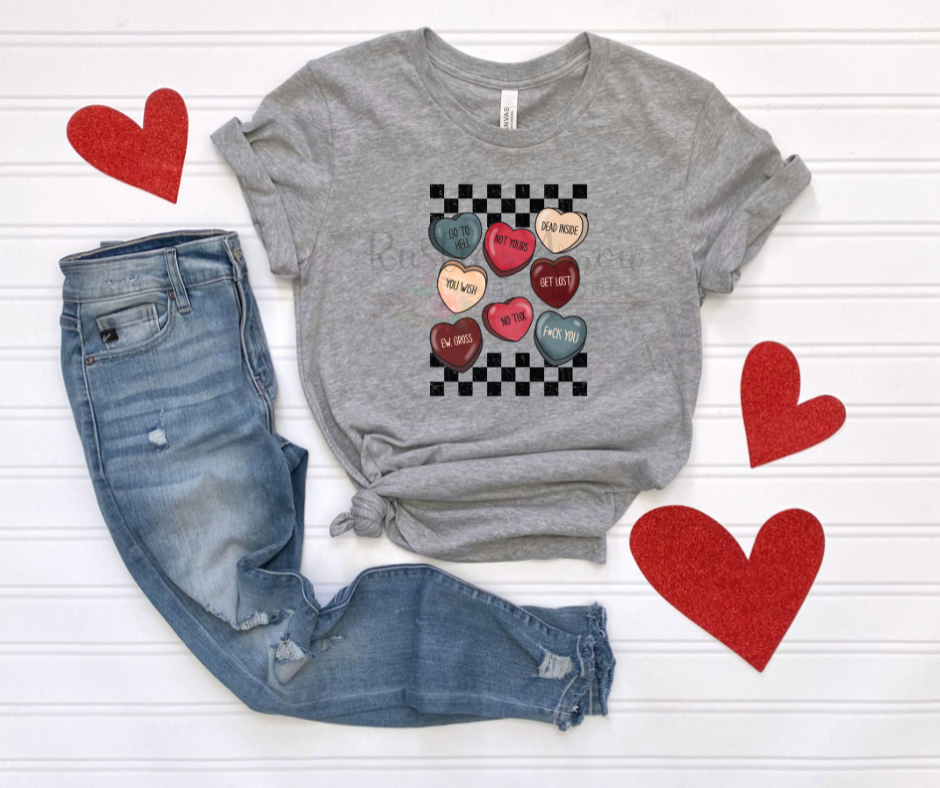 Rude Valentine Heart Candy