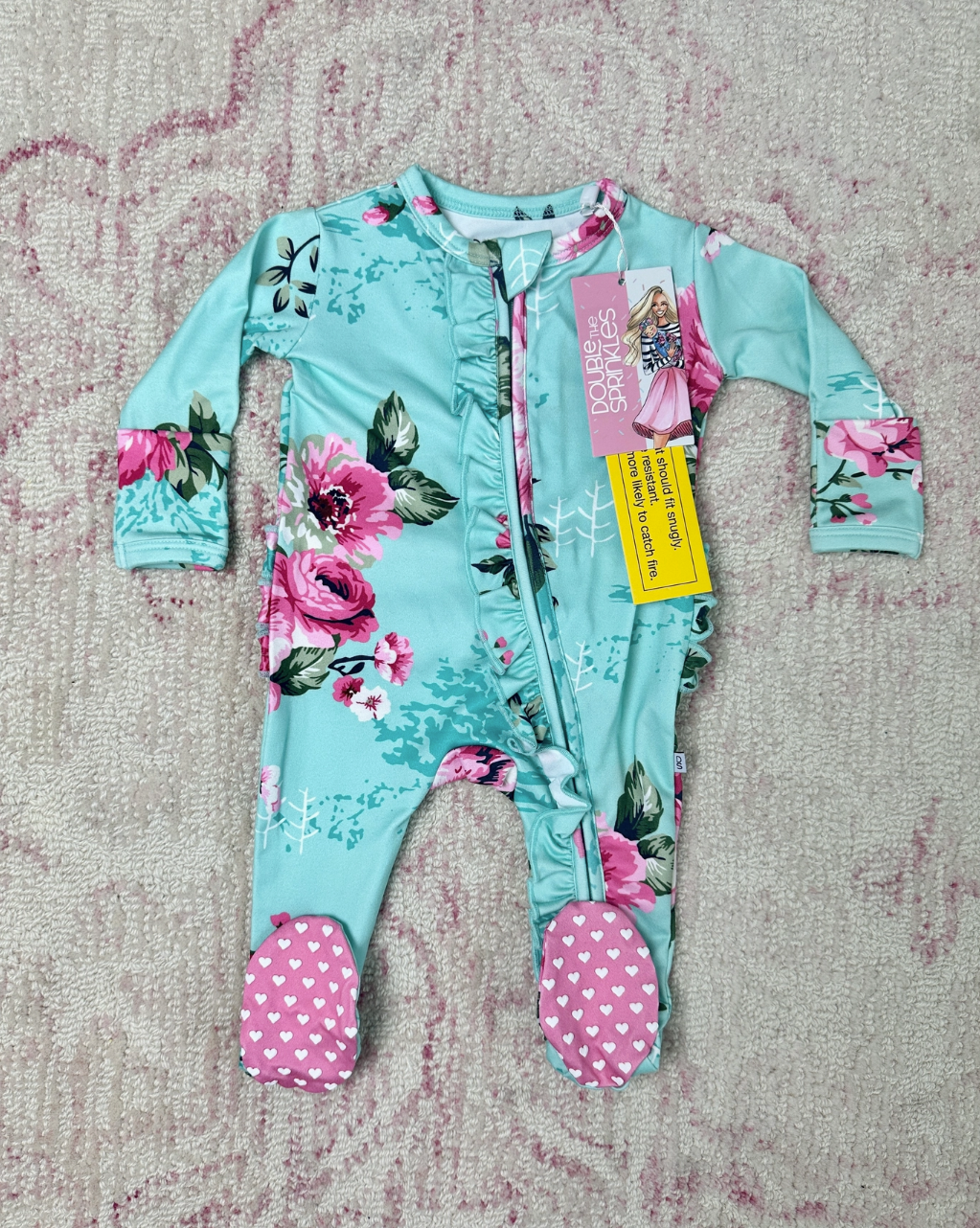Valentina Baby Ruffle Pajama