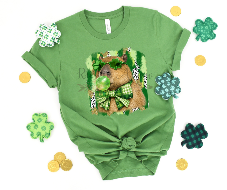St. Patrick's Day Capybara