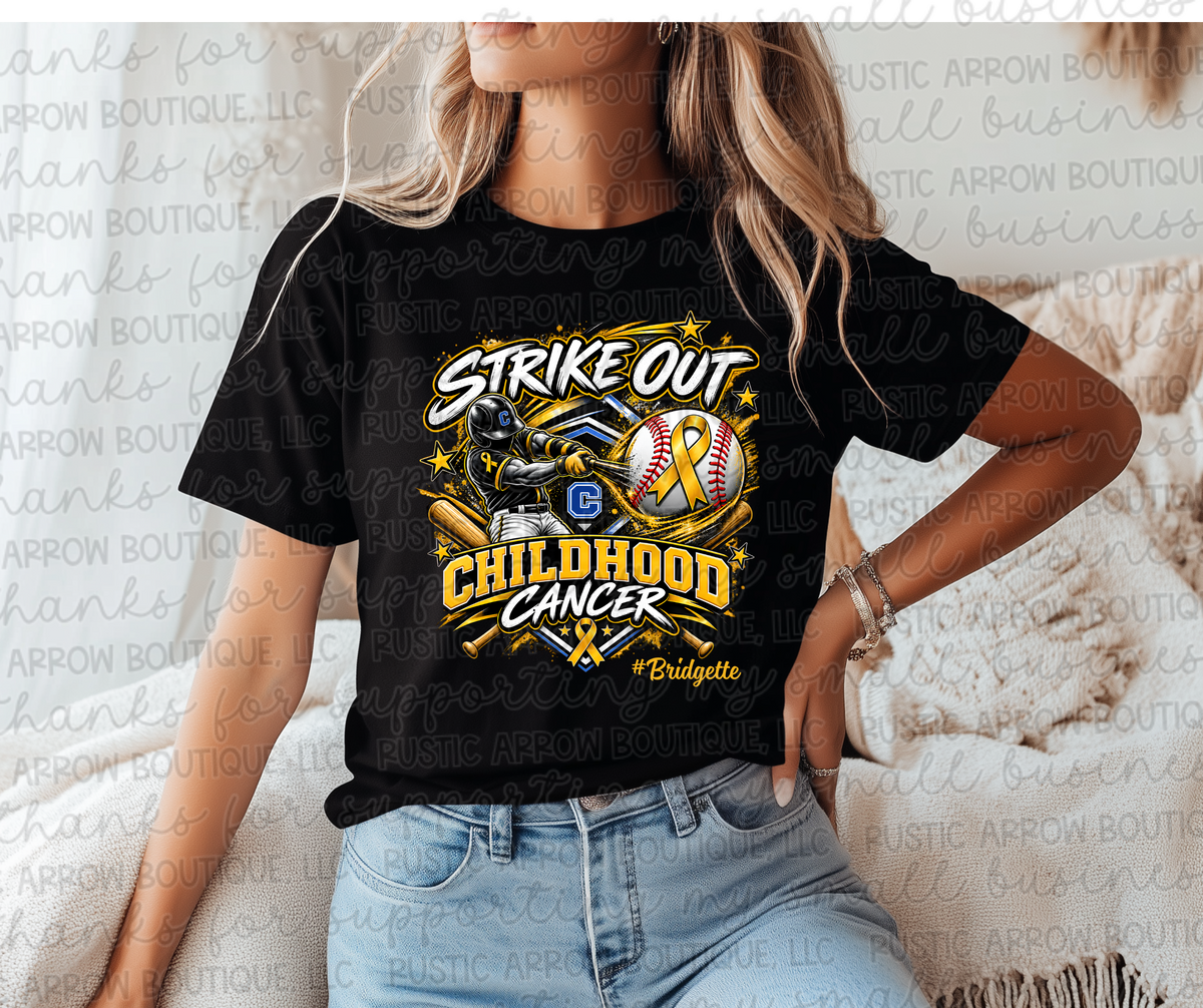 Stike Out Childhood Cancer #Bridgette