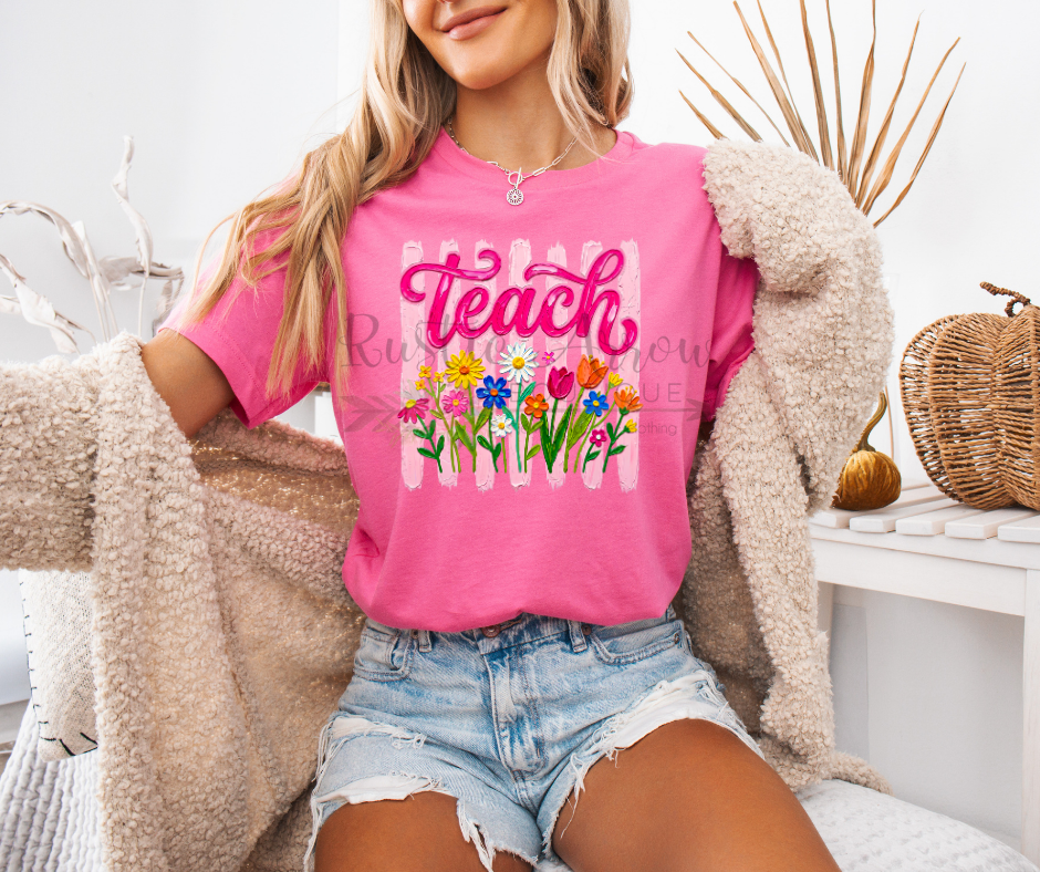 Striped Teacher Wildflowers